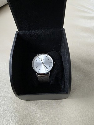 Armani Exchange Silber Edelstahl-Damenuhr AX5535