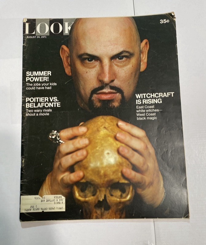 Look Magazine, Anton McVey, August 24, 1971, Witchcraft Is Rising, Satanic
