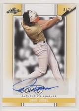 2019 Leaf Perfect Game National Showcase Yellow 8/25 Jake Vogel Auto 0u2j