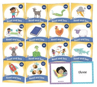 Jolly Phonics Read and See, Pack 2: In Precursive Letters (Briti