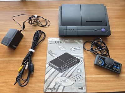 NEC PC Engine DUO Console PI-TG8 Turbo Duo Tested   CD OK   HuCard OK   Japan