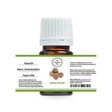 INDIAN STREET BAHERA PURE THERAPEUTIC GRADE ESSENTIAL OIL 3ML TO 100ML