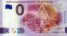 Zero Euro Note - 0 Euro - Finland - Santa Claus Holiday Village 2025-1