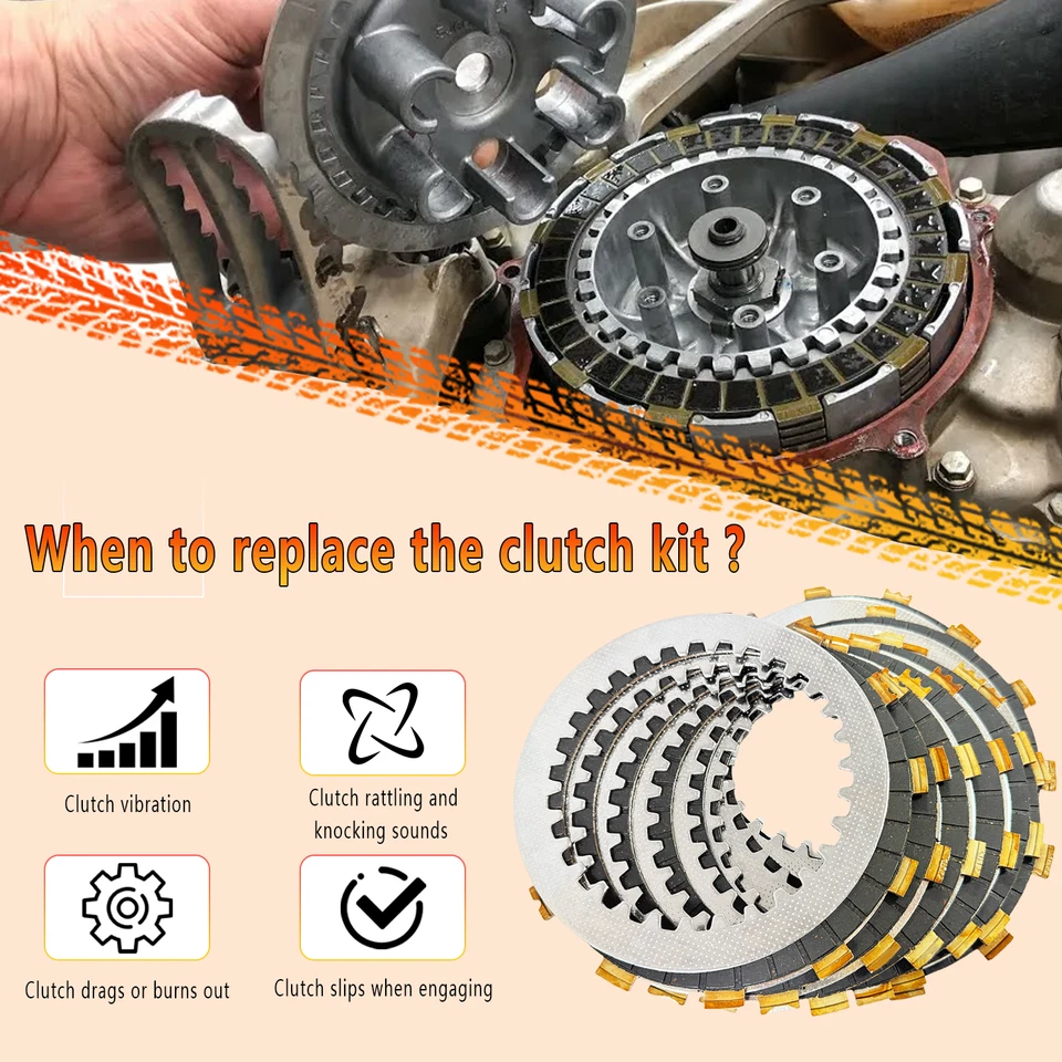 Kit de embrague resortes y juntas de alta resistencia para Yahama XVS1100 V Star 1100 1999-2009 Foto 4 de 4