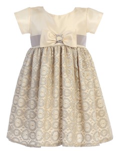 champagne toddler flower girl dresses