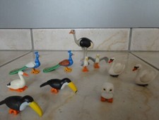 playmobil animaux lot oiseaux mouette cygne autruche paon toucan cigogne