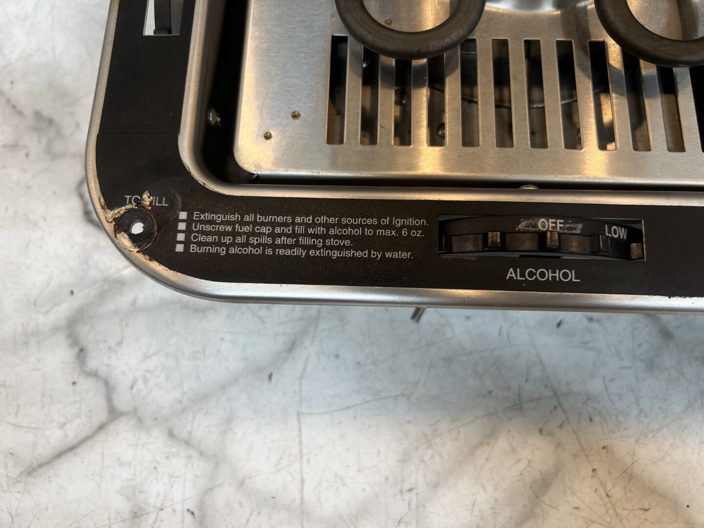 92 Crownline 250 CR Boat Kenyon Marine RV alcohol electric stove range