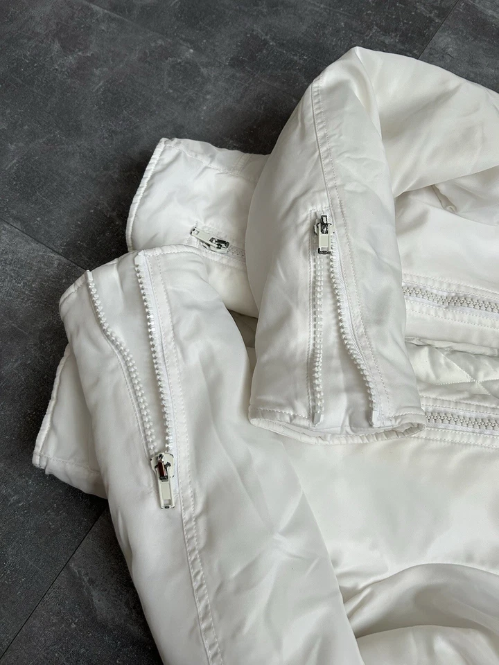Maison Margiela MM6 AW19 5 Zip Puffer Jacket - Image 4 of 4