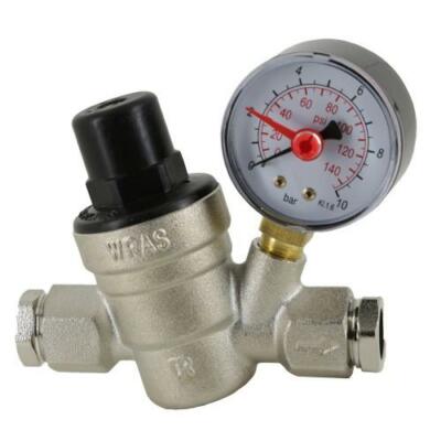 MESSING DRUCKMINDERVENTIL c/w MANOMETER