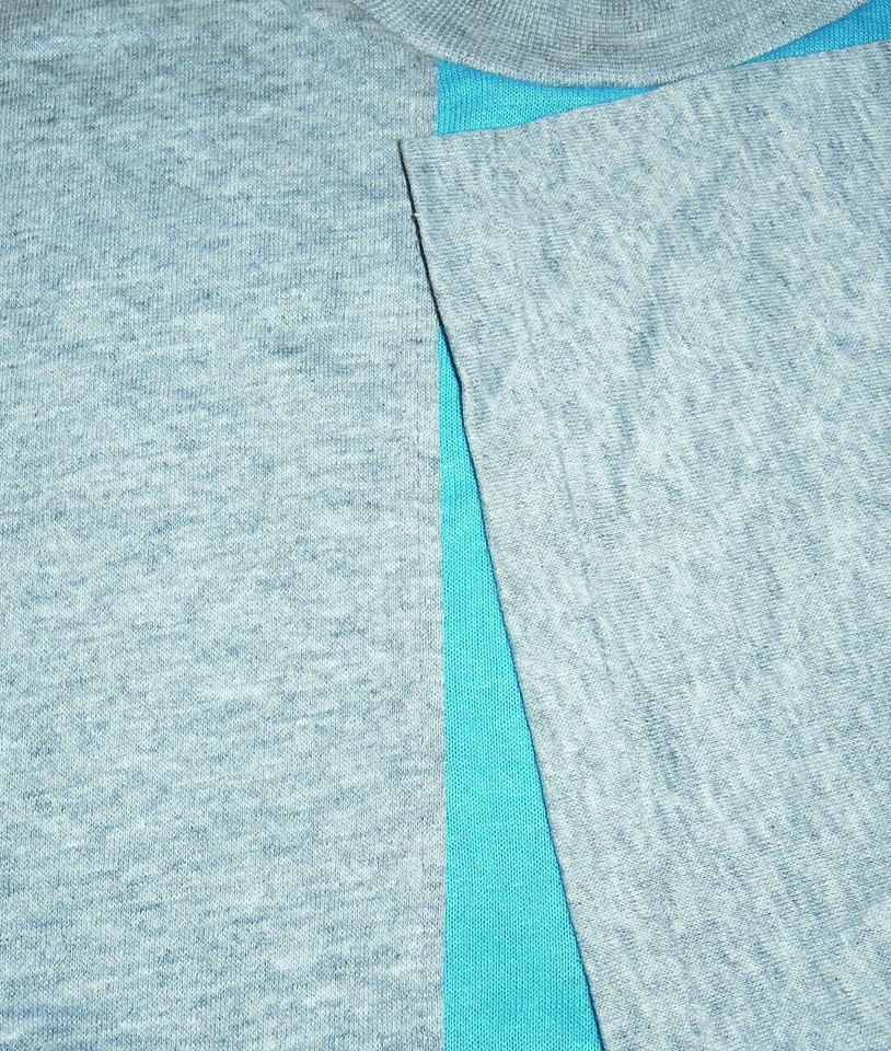 Camiseta De Colección Años 80 Pacific Crew Normcore Bloque de Color Puntada Única Acrílico MED Foto 4 de 4