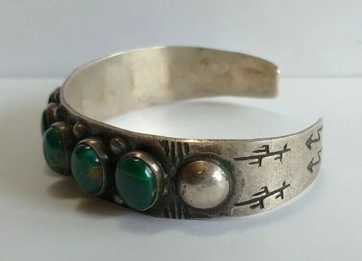 Indian silver bangle bracelet - OMYOKI designer jewelry