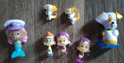 Nickelodeon Bubble Guppies Figures Nonny, Oona, Molly Toys Nick Jr