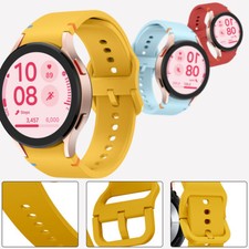 No Gap Sport Bands For Samsung Galaxy Watch 7 6 5 4 FE Band Silicone Strap