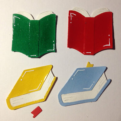 Buch Bibliothek Lesen Kinder Bildung Prüfungen Job Fantasy Sci Fi Stanzformen