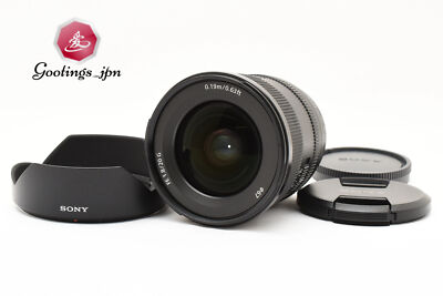 【Top MINT】 Sony FE 20mm f/1.8 G Ultra Wide Angle Lens From JAPAN