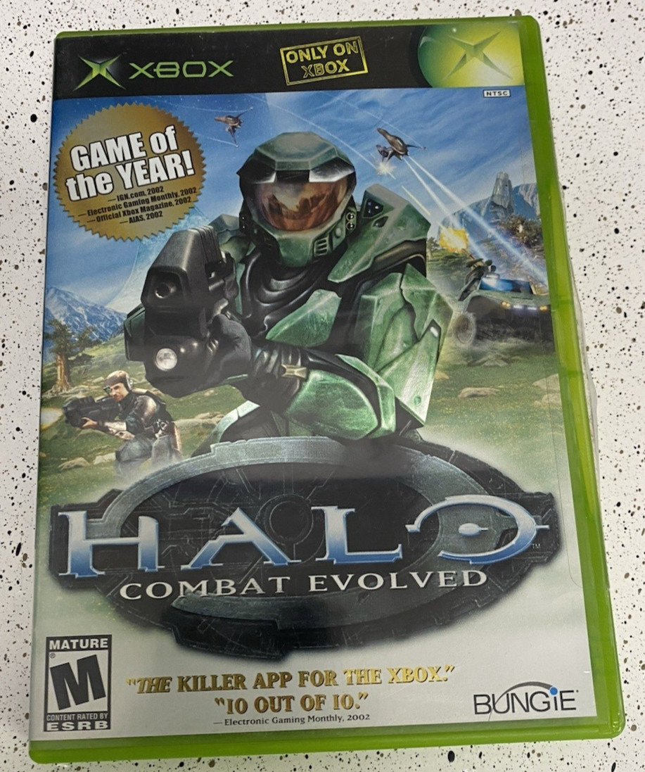 Halo: Combat Evolved Game of the Year (Microsoft Xbox, 2001) CIB