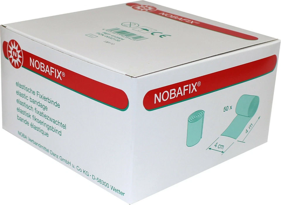 Noba Nobafix elastische Fixierbinden Mullbinden Großverbraucherpackung 50 Stück - Bild 2 von 4
