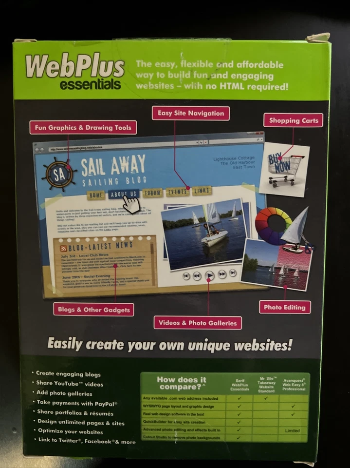 Serif WebPlus Essentials for Windows -New - Image 2 of 3