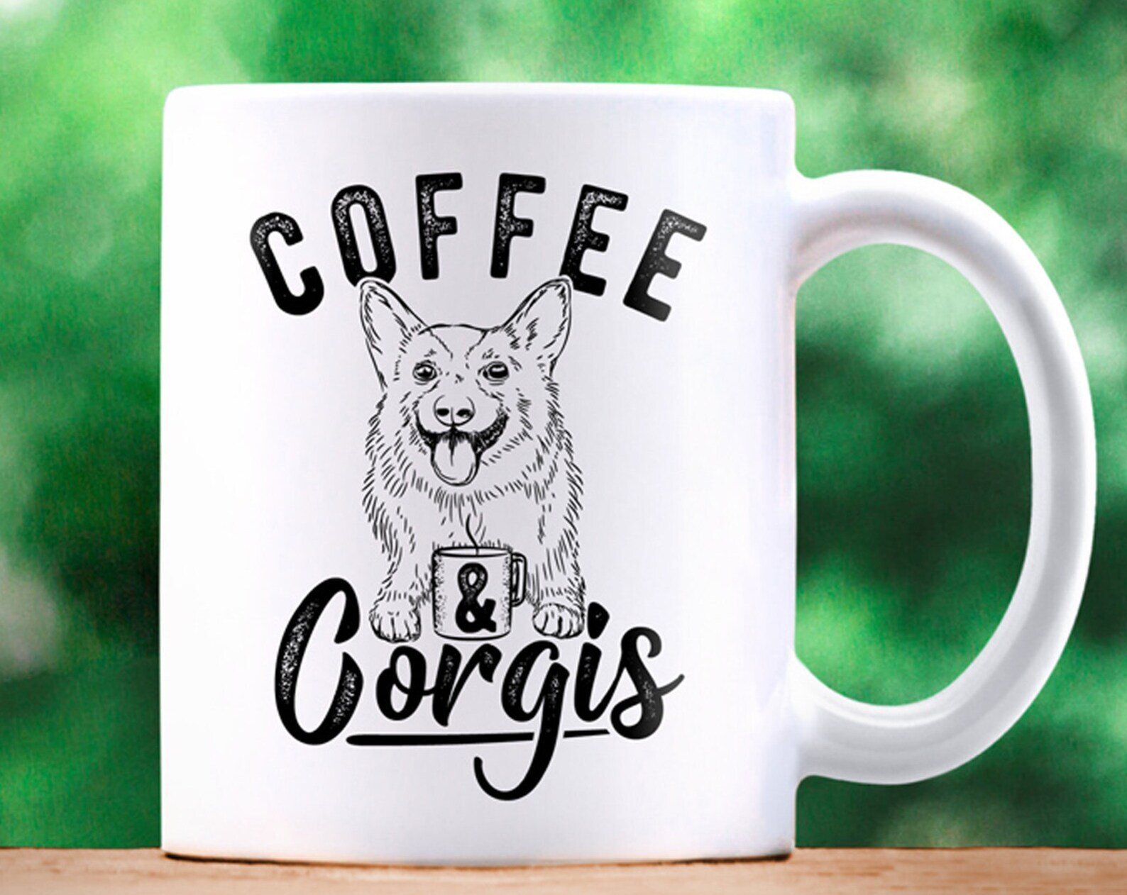 Cute Corgi Coffee Mug Gift For Dog Lovers Niece