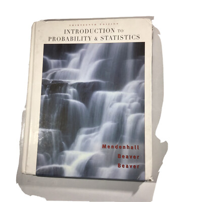 Introduction To Probability And Statistics 13th Edition Brooks Cole Cengage GUC