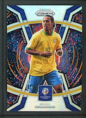 2024 RONALDINHO PANINI PRIZM CONMEBOL COPA AMERICA 2024 SILVER