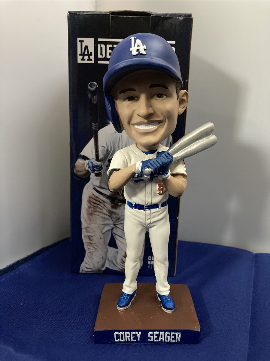 NIB Corey Seager LA Dodgers 2x Silver Slugger Bobblehead SGA