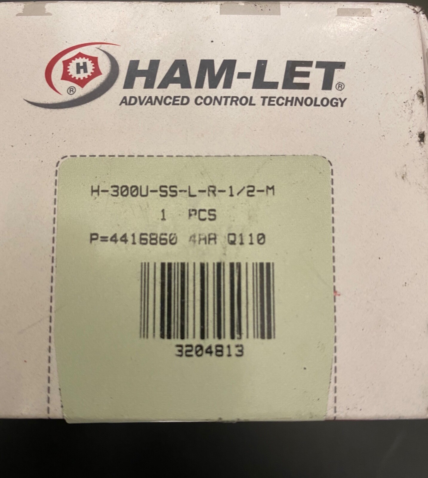 Hamlet Precision FlowAdjustment Valve with YorLok Fittings for 1/2