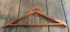 Vintage Wooden Clothes Hanger Advertising O  Connell Clothing Co. Milwaukee