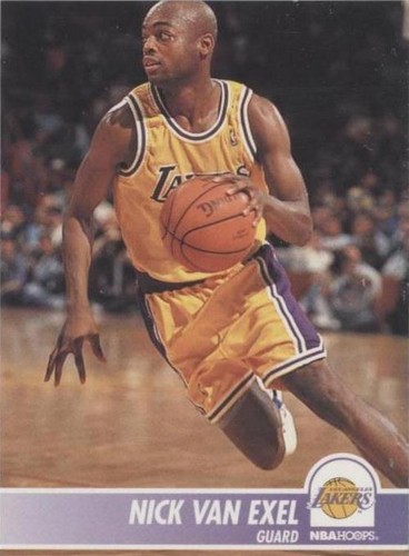 1994-95 NBA Hoops Basketball Card Nick Van Exel #105 Los Angeles