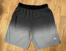 Russell Children's Black Running Shorts. Size XXL 18 . Excellent Condition.