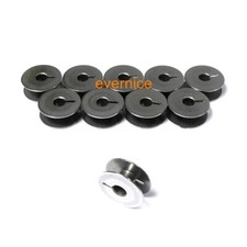 10 pezzi bobine in acciaio completamente piatte #9033 per Pfaff 130,230,260,262,332,360,362