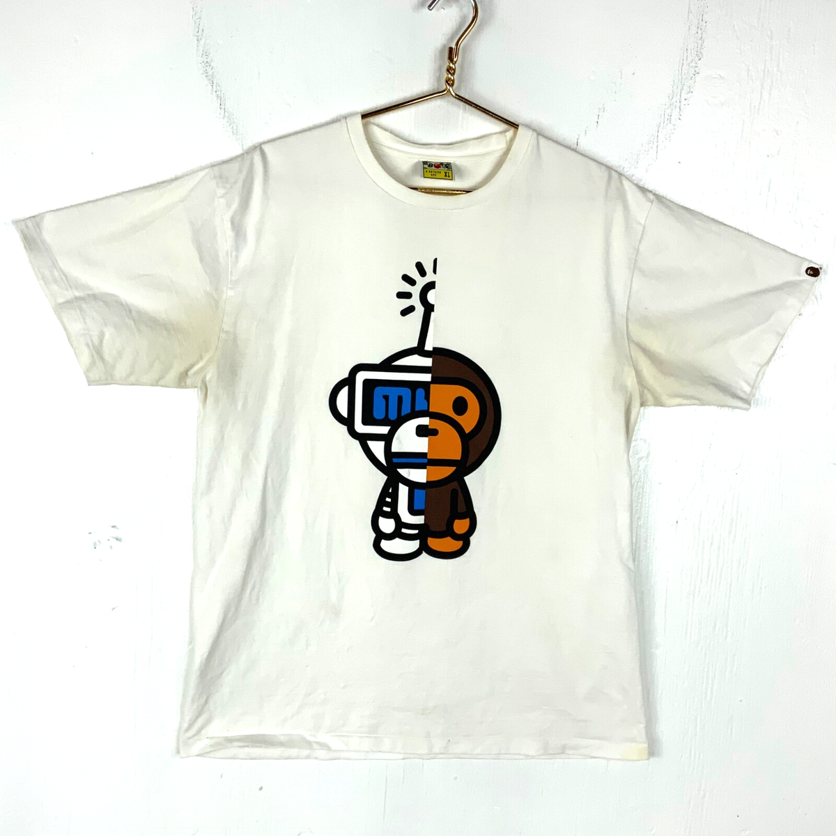 A BATHING APE 00s~MILO スウェット Y2K A BATHING APE(アベイシングエイプ) 00's BABY MILO crew neck