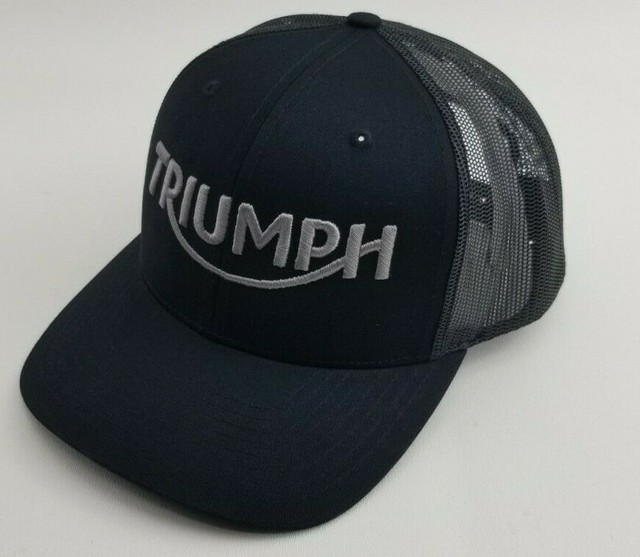 Triumph Motorcycle Logo Ver 2 Embroidered Baseball Hat,Cap Black