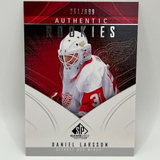 2009-10 Upper Deck SP Game Used Daniel Larsson RC #126 /699