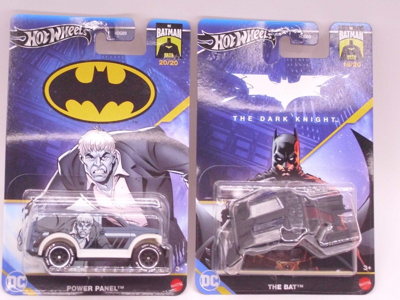 Hot Wheels Die-cast Metal Character Cars Batman The Bat & Power Panel DC* 2023