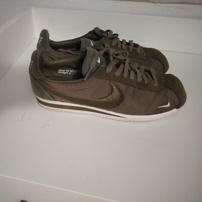 Nike Shoes Mens Size 9 men Olive Stitch Nikelab Classic Cortez Sp B Grade
