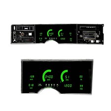 1974-1976 Oldsmobile Delta 88 Digital Gauge Panel Green Leds Dp1907g Usa Made
