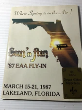 b SUN' n FUN '87 EAA Fly-In Lakeland Florida Souvenir  Experimental Aircraft