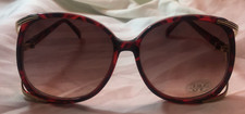 Sunglasses Revlon Women's Brown Gold Tortoise Butterfly 100 UV Protection New