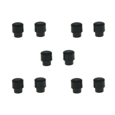 10x Black Guitar 3 & 4 Way Pickup Switch Tip Cap Barrel Switch Knob For USA Tele