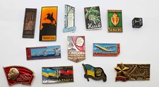 lot de 12 insignes vintages et autres  armée Russe / CCCP ( 011 )