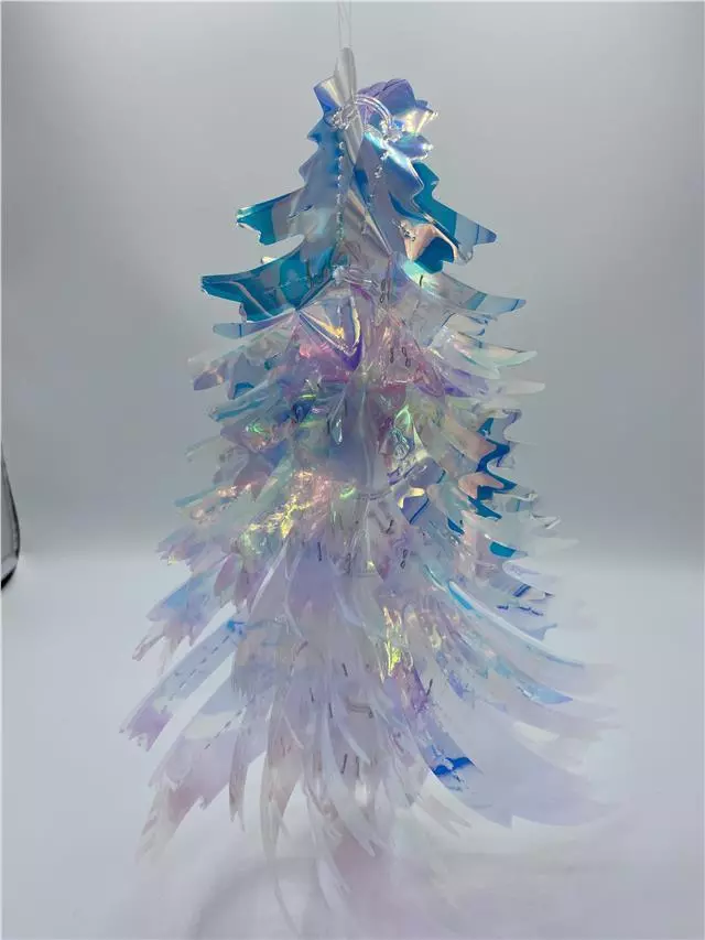 Festive 30cm Holographic Christmas Tree eBay