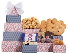 Wine Country Gift Baskets The Sweetest Gift Tower Snack Gifts for Women Men F...
