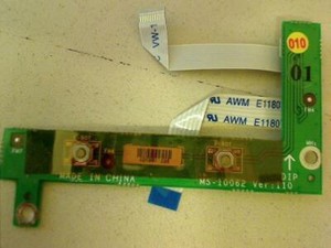 Touchpad Switch Schalter Board Kabel Cable Medion SIM2000 MD95022