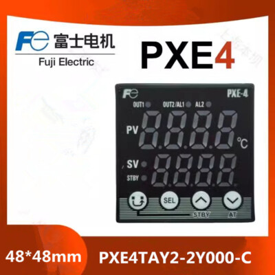 1pcs Fuji PXE4 Digital Display Temperature Controller PXE4TAY2-2Y000-C 48*48MM