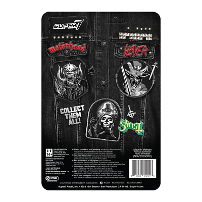 SUPER7 Action Figure Motorhead ReAction - Warpig Variante Cromata Giapponese - Edizione Da Collezione 3.75"