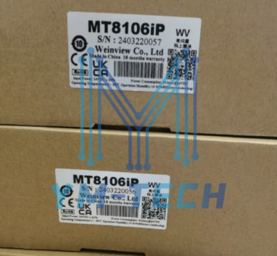 1PC New WEINTEK MT8106iP Touch Panel HMI MT8106iP Expedited Shipping#HL