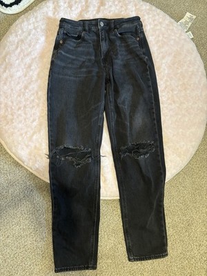 American Eagle Outfitters Women's Blue Jeans, Size 4, Mom Fit