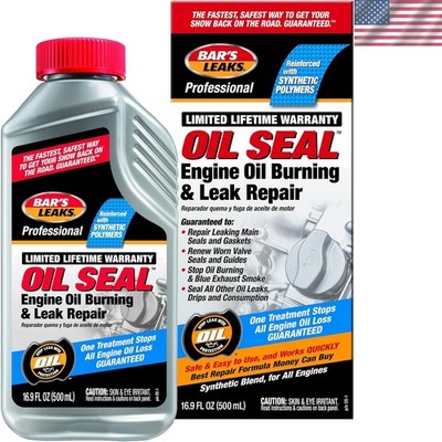 16.9 oz Engine Oil Leak Repair Solution - Stops Oil Burning & Blue Smoke