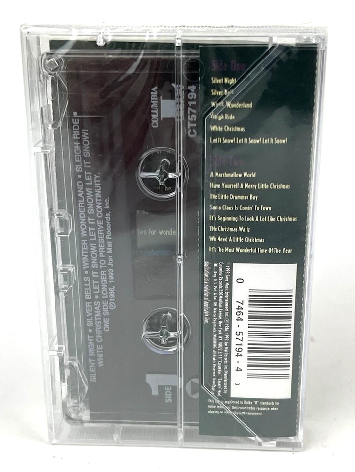 The Christmas Music of Johnny Mathis 1993 Cassette A Personal Collection New - Image 2 of 4